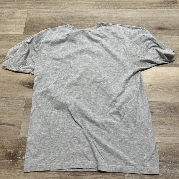 Vintage 2000's NIKE Embroidered Mini Swoosh Light Gray T-Shirt Size Large Greece - Picture 6 of 6